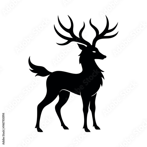 Valkyrie Wings Tattoo Vector Silhouette Design