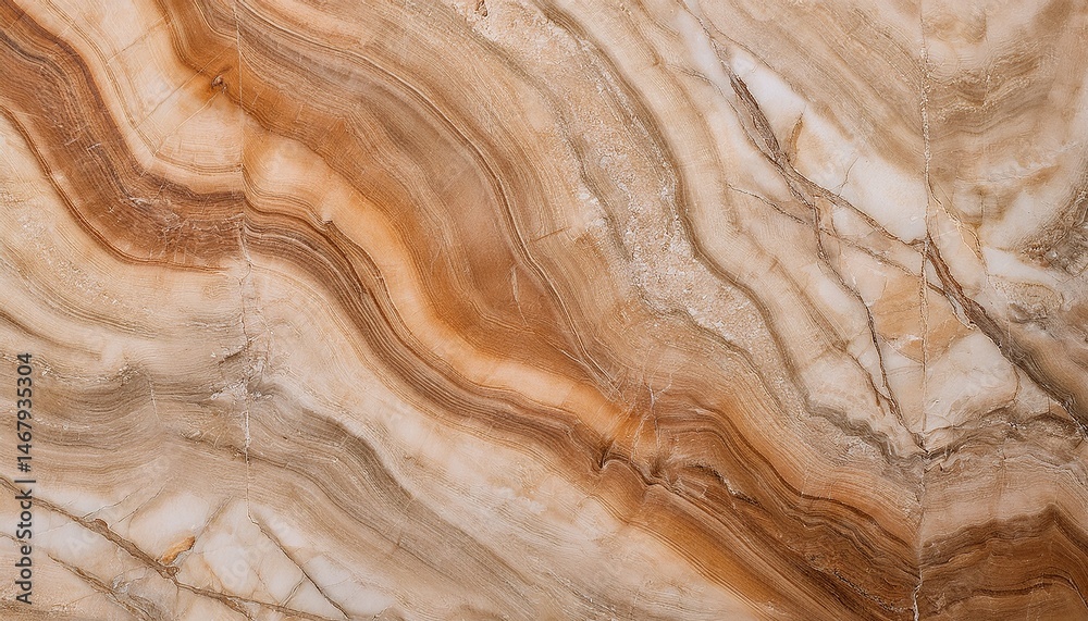 Obraz premium natural beige brown orange sand stone texture marble generative ai