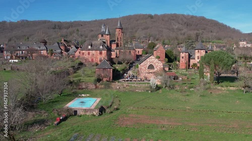 Drone Collonges-la-rouge