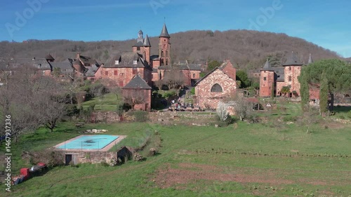 Drone Collonges-la-rouge