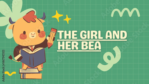 Green and Yellow Illustrative Learn Alphabet YouTube Thumbnail - 1