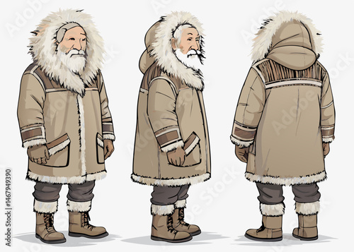 Inuit Elder Character