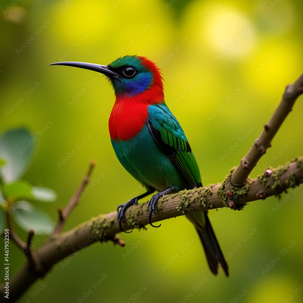 Obraz premium lilac breasted roller
