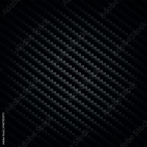 Texture web background stylish carbon fiber - Vector illustration