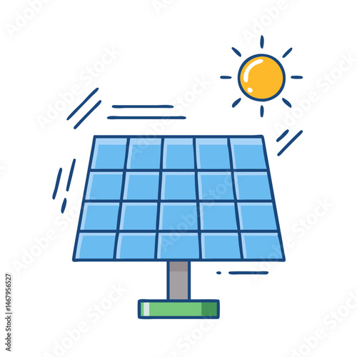 Solar panel renewable energy sun power electricity photovoltaic cell technology system clean energy