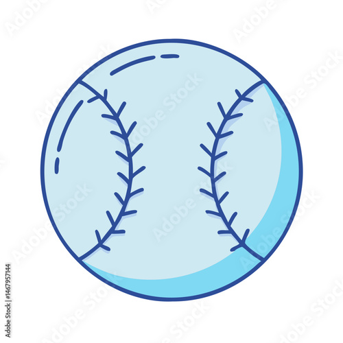 Illustration of baseball ball sports equipment baseball game ballgame sport baseballs stitching