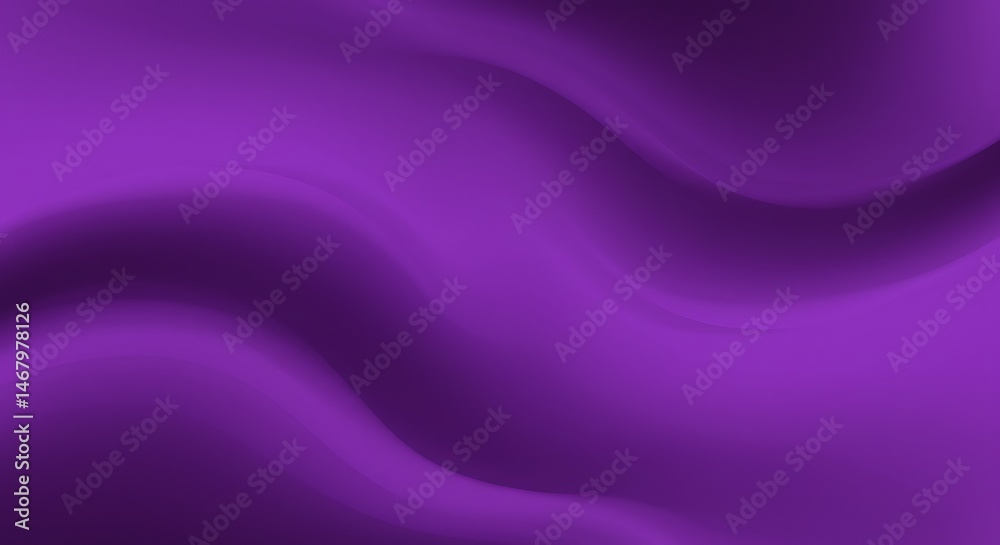 Smooth Purple Waves Abstract Background
