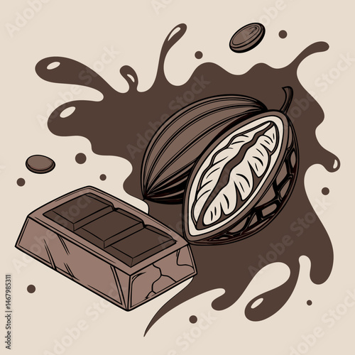 chocolate and coffee