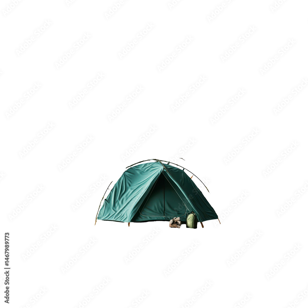 Wild Camping Camping in undeveloped or wilderness areas, typically without designated campsites. isolated on transparent background Wild Camping Camping in undeveloped or wilderness areas, typically without designated campsites. isolated on transparent background