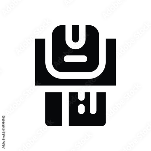 online payment glyph icon. Strong and solid vector icon for websites, mobile interfaces, presentations, and visual branding. High quality and easy to edit.