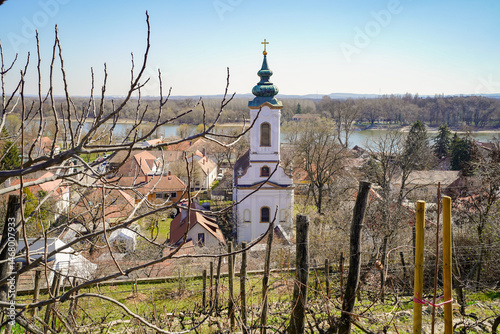 Szentendre is a touristic landmark , picturesque village
