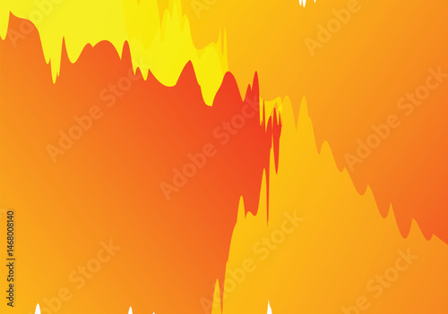 Abstract yellow gradient  background with dynamic shapes and pattern background