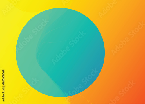 abstract vector background with yellow gradient, shapes, and texture. Ideal for banners, posters, brochures, and digital templates. Vector file included.