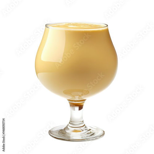 Zabaione isolated on transparent background