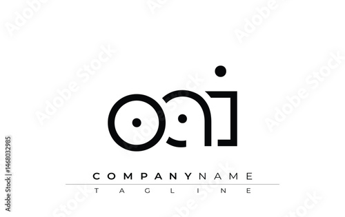 Foto OAI abstract letter design