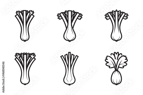 Celery Clean Outline Design