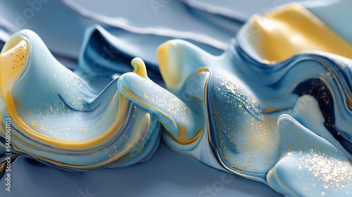 Abstract Liquid Flow