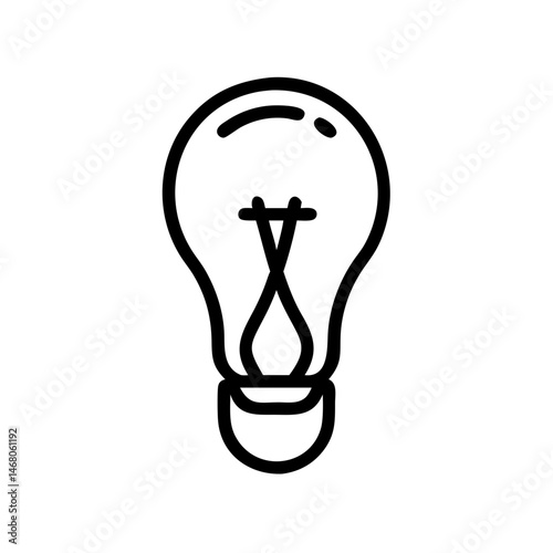 Icon of a Light Bulb