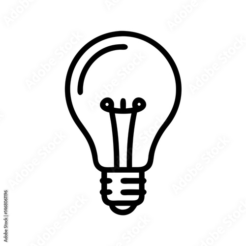 Icon of a Light Bulb