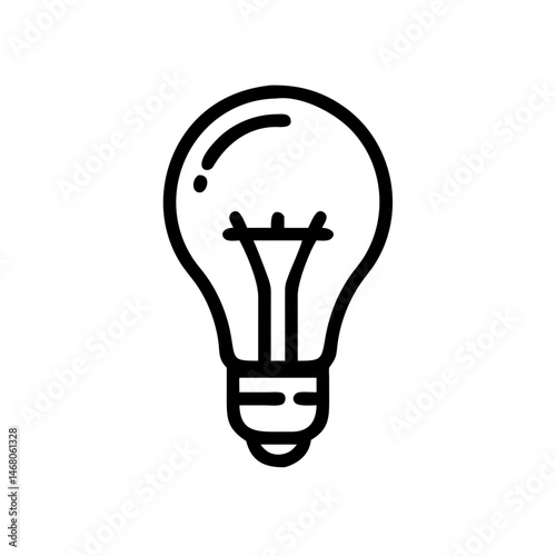 Icon of a Light Bulb