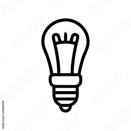 Icon of a Light Bulb