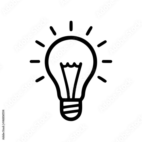 Icon of a Light Bulb
