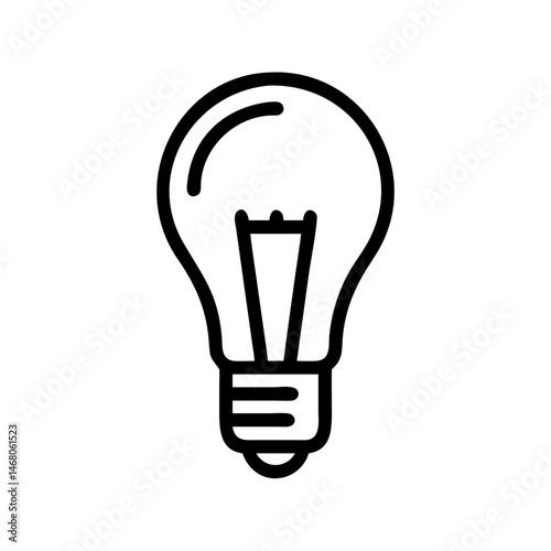 Icon of a Light Bulb