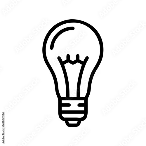 Icon of a Light Bulb