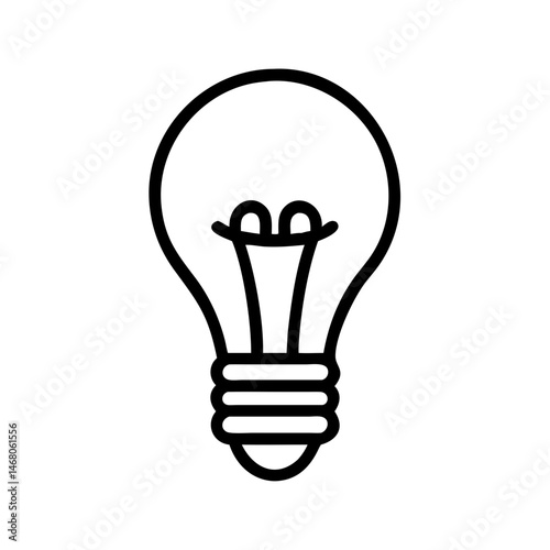 Icon of a Light Bulb