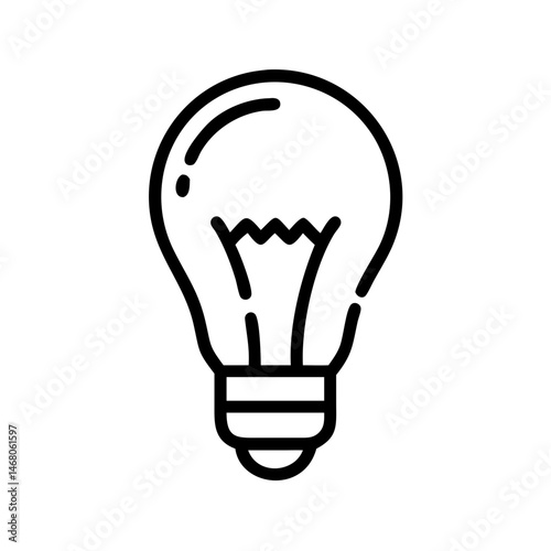 Icon of a Light Bulb