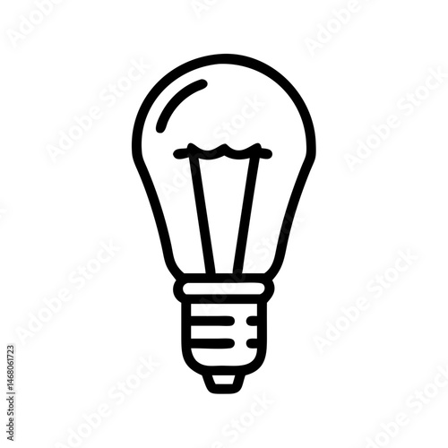 Icon of a Light Bulb