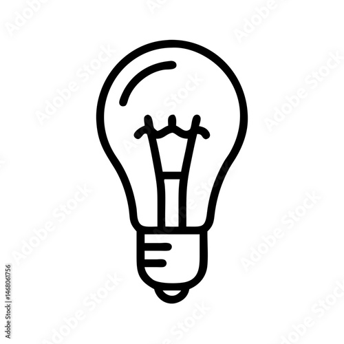 Icon of a Light Bulb