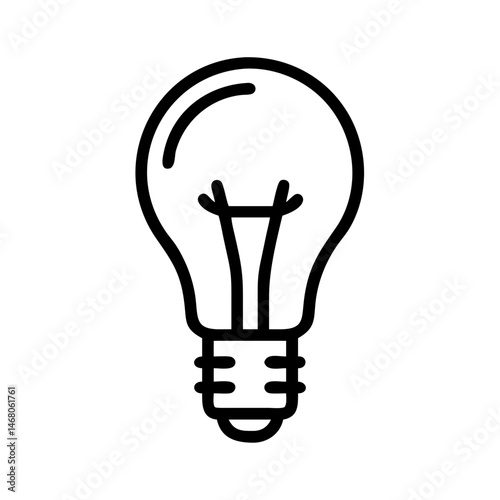 Icon of a Light Bulb