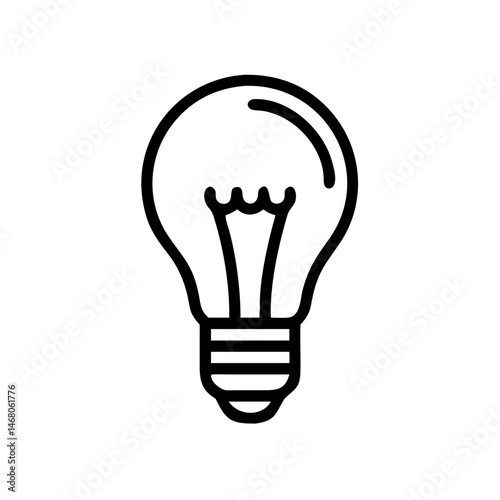 Icon of a Light Bulb