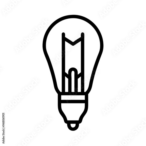 Icon of a Light Bulb