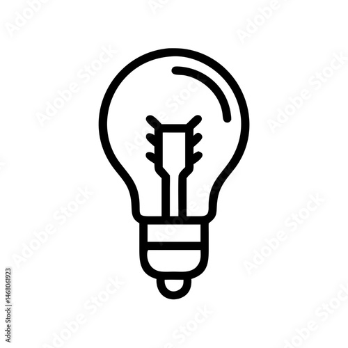 Icon of a Light Bulb