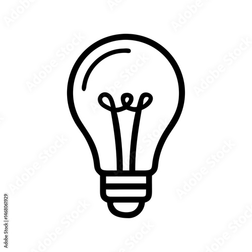 Icon of a Light Bulb