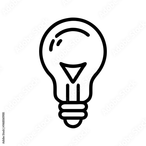 Icon of a Light Bulb