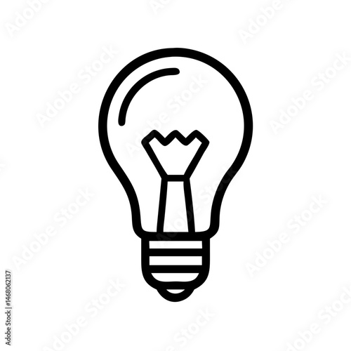 Icon of a Light Bulb