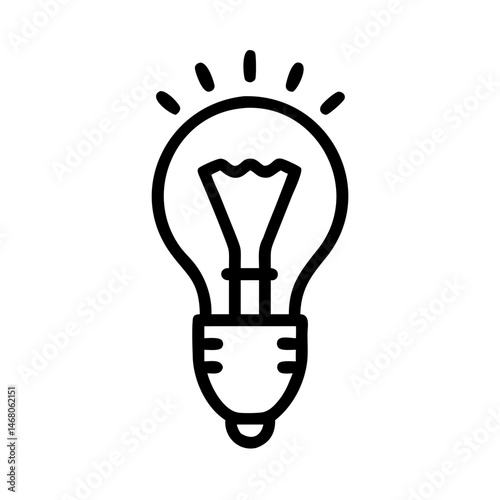 Icon of a Light Bulb
