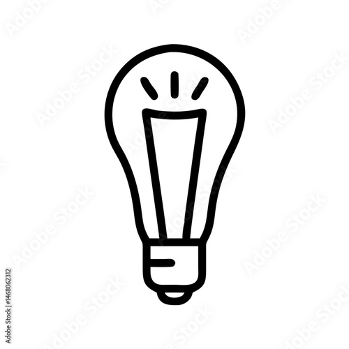Icon of a Light Bulb