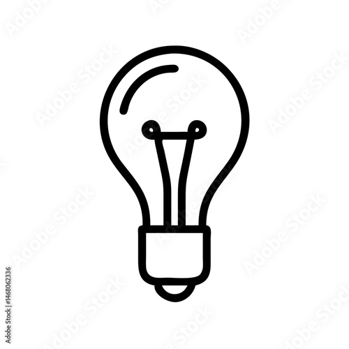 Icon of a Light Bulb