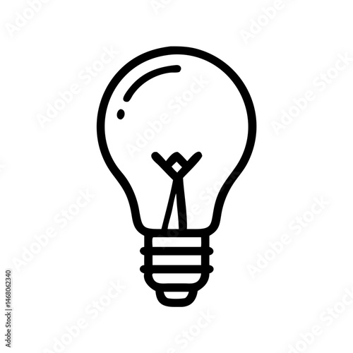 Icon of a Light Bulb