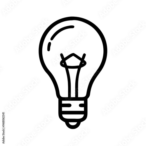Icon of a Light Bulb