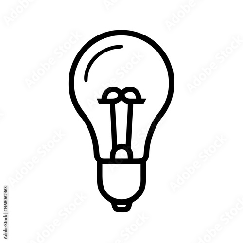 Icon of a Light Bulb