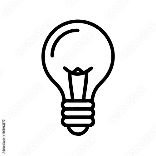 Icon of a Light Bulb