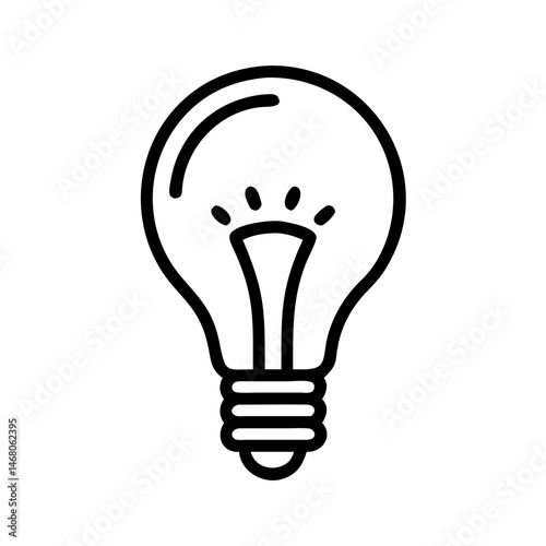 Icon of a Light Bulb