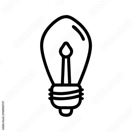 Icon of a Light Bulb