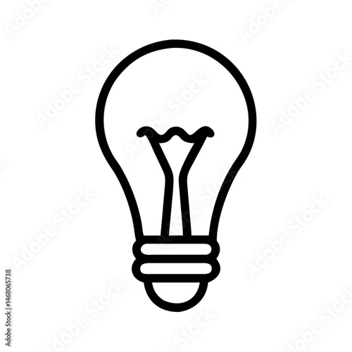 Icon of a Light Bulb