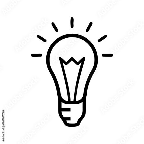 Icon of a Light Bulb